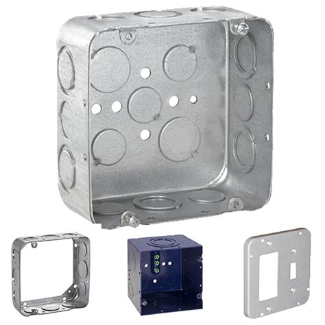 outlet boxes pressed steel 4-11 16|4.